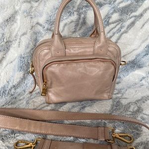Prada Blush Vitello Shine Satchel Bag